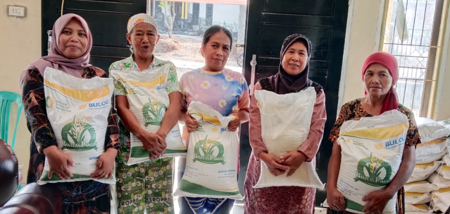 PENYALURAN BANTUAN CADANGAN PANGAN PEMERINTAH (CPP)
